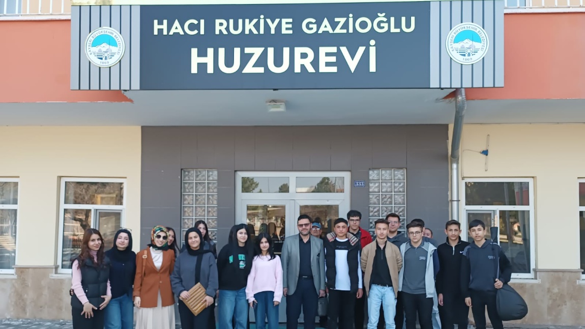 ÇEDES PROJESİ KAPSAMINDA  HUZUREVİ ZİYARETİ